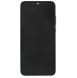 LCD-skärm + pekdon + frontskal Huawei Honor 20 Lite - Svart (Servicepaket)