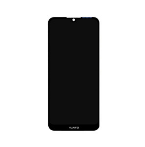 LCD-skärm + pekdon + framsida Huawei Y6s - Svart