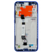 LCD-skärm + pekdon + frontlucka till Xiaomi Redmi Note 8T - Blå (Servicepaket)