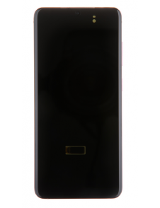 LCD-skärm + Touch Unit Samsung Galaxy S20 - Molnrosa (Service Pack)