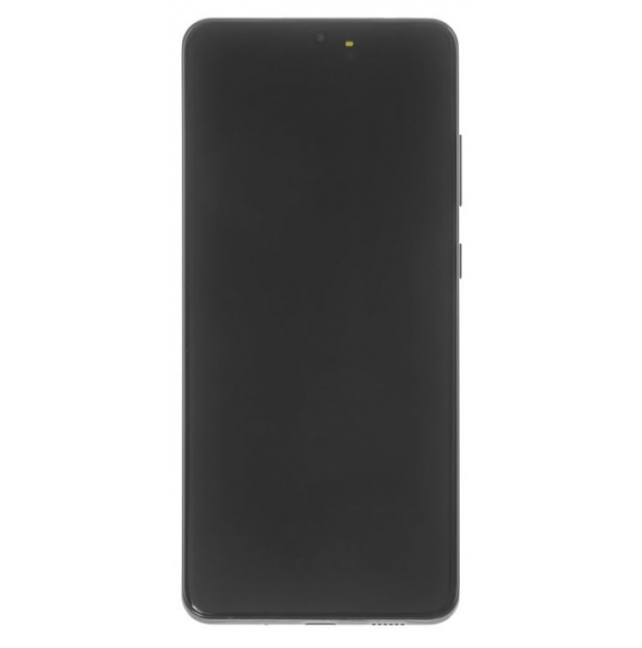 LCD-display + Touch Unit Samsung Galaxy S20 Ultra - Cosmic svart (Service Pack)