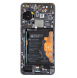 LCD-skärm + pekdon + frontskal Huawei P40 - Svart (servicepaket)