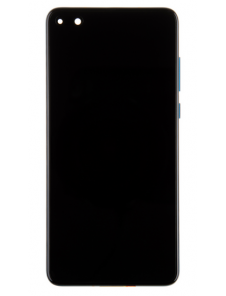 LCD-display + Touch Unit + Framsida Huawei P40 - Deep havsblå (Service Pack)