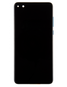 LCD-display + Touch Unit + Framsida Huawei P40 - Deep havsblå (Service Pack)