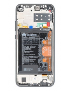 LCD-display + Touch Unit + Framsida Huawei P40 Lite E - Aurora blå (Service Pack)