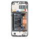 LCD-skärm + pekdon + framskal Huawei P40 Lite E - Midnatt svart (servicepaket)
