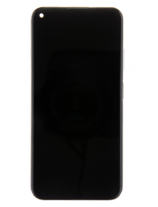 LCD-skärm + pekdon + frontskal Huawei P40 Lite - Andningskristall (servicepaket)