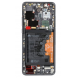 LCD-skärm + pekdon + framsida Huawei P40 Pro - Midnatt svart (Servicepaket)
