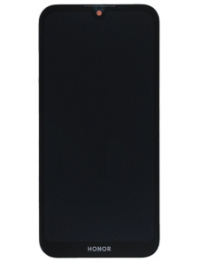 LCD-display + Touch Unit + frontluckan Huawei Honor 8S - Svart (Service Pack)