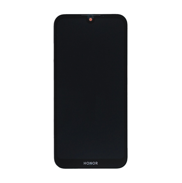 LCD-display + Touch Unit + frontluckan Huawei Honor 8S - Svart (Service Pack)