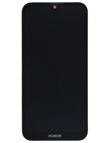 LCD-display + Touch Unit + frontluckan Huawei Honor 8S - Svart (Service Pack)