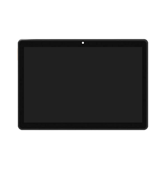 LCD-skärm + pekdon + framsida Huawei MediaPad T3 10 - Grå (Servicepaket)