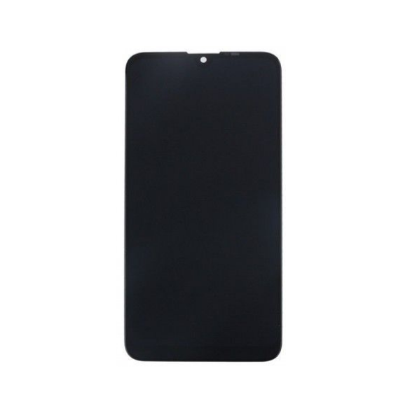 LCD-skärm + pekdon + framskal Huawei Y7 2019 - Svart (Servicepaket)