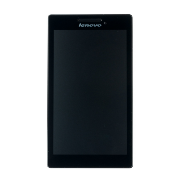 LCD-skärm + pekdon + framsida Lenovo A7 Tab 2 - Svart