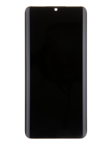 LCD-skärm + pekdon + frontlucka till Xiaomi Mi Note 10 - Svart