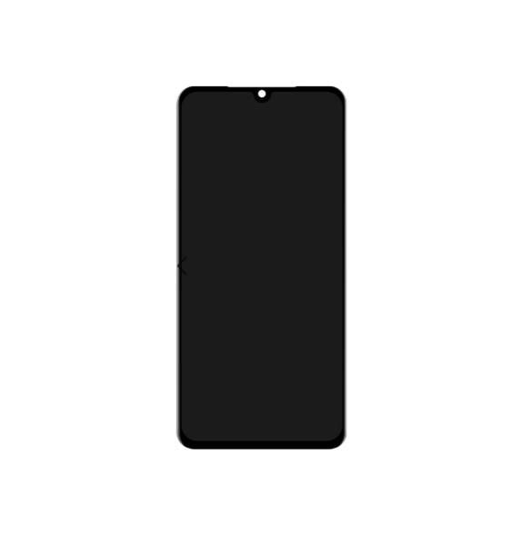 LCD-skärm + pekdon + frontskydd till Xiaomi Mi Note 10 - Grön