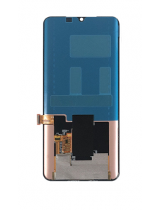 LCD-skärm + pekdon + frontskydd till Xiaomi Mi Note 10 - Grön