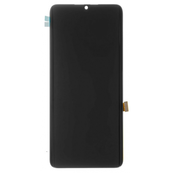 LCD-skärm + pekdon + frontlucka till Xiaomi Mi Note 10 Pro - Grön