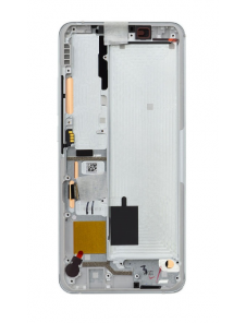 LCD-skärm + pekdon + framskal till Xiaomi Mi Note 10 Pro - Vit