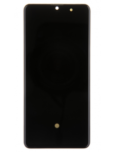 LCD-skärm + Touch Unit Samsung Galaxy A41 - Svart (Service Pack)