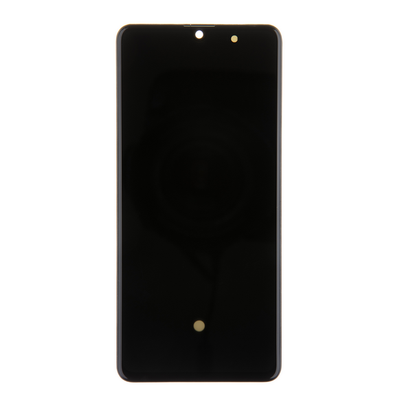 LCD-skärm + Touch Unit Samsung Galaxy A41 - Svart (Service Pack)
