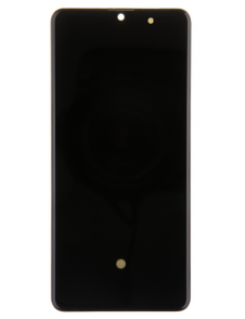 LCD-skärm + Touch Unit Samsung Galaxy A41 - Svart (Service Pack)