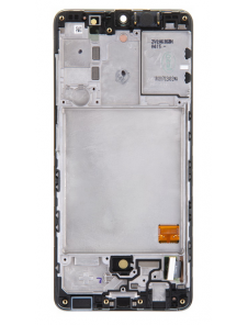 LCD-skärm + Touch Unit Samsung Galaxy A41 - Svart (Service Pack)