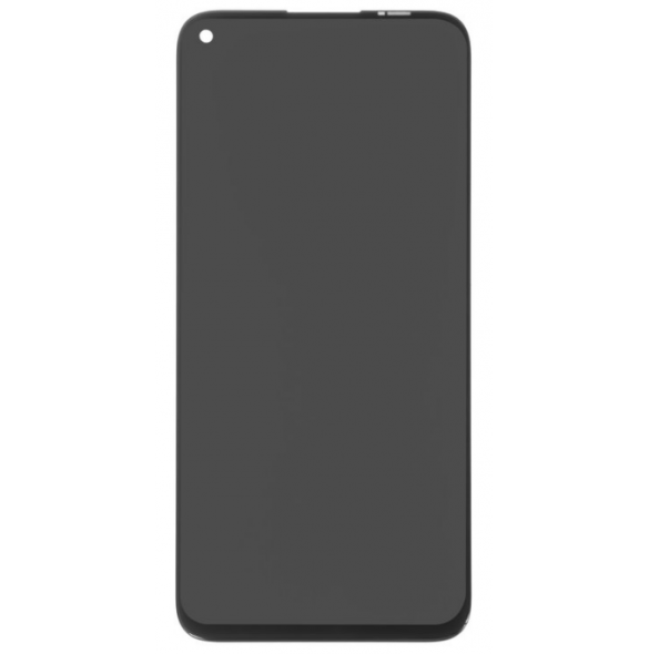 LCD-display + Touch Unit + Framsida Huawei P40 Lite - Midnatt svart