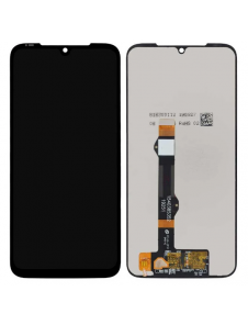 LCD-skärm + pekdon Motorola G8 Plus - Svart