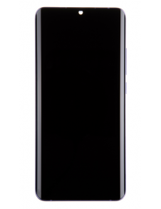 LCD-skärm + pekdon + framskal till Xiaomi Mi Note 10 Lite - Blåviolett (Service Pack)