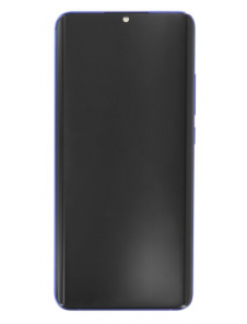 LCD-skärm + pekdon + frontlucka till Xiaomi Mi Note 10 Lite - Blåviolett