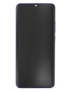 LCD-skärm + pekdon + frontlucka till Xiaomi Mi Note 10 Lite - Blåviolett