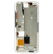 LCD-skärm + pekdon + frontlucka till Xiaomi Mi Note 10 Lite - Glaciärvit (Service Pack)