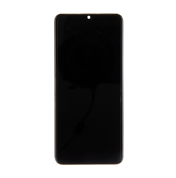 LCD-skärm + pekdon Huawei Y6p - Svart (Service Pack)