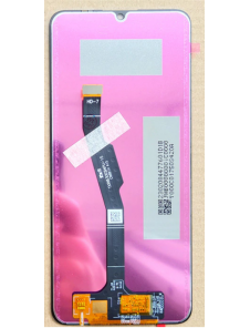 LCD-skärm + pekdon + framsida Huawei Y6p - Fantom lila
