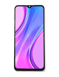 LCD-skärm + pekdon + frontskydd Xiaomi Redmi 9 - Lila solnedgång