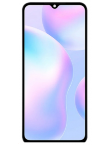 LCD-skärm + pekdon + frontlucka Xiaomi Redmi 9A - Granitgrå