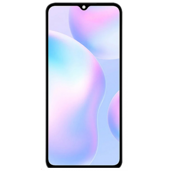LCD-skärm + pekdon + frontlucka Xiaomi Redmi 9A - Granitgrå