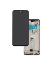 LCD-skärm + pekdon + framskal till Xiaomi Redmi Note 9 Pro / 9S - Glaciärvit