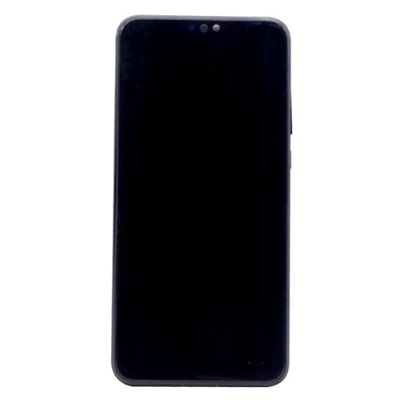 LCD-skärm + pekdon + frontskal Huawei Honor 9X Lite - Smaragdgrön