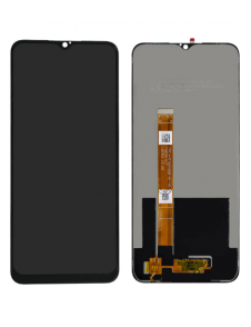 LCD-skärm + pekdon + frontlucka för Realme 5 (Servicepaket)