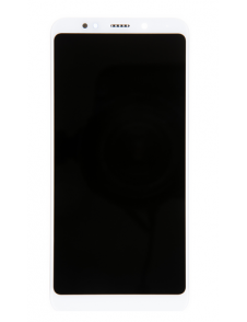 LCD-skärm + pekdon + frontlucka till Xiaomi Redmi 5 Plus - Vit (Servicepaket)