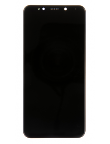 LCD-skärm + pekdon + frontlucka till Xiaomi Redmi 5 Plus - Svart (Servicepaket)