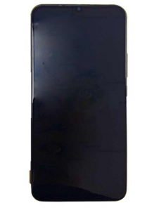 LCD-skärm + pekdon + frontlucka till Xiaomi Mi 10 Lite - Grå (Service Pack)