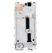 LCD-skärm + pekdon + framsida Motorola One Fusion Plus - Vit (Servicepaket)