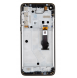 LCD-skärm + pekdon + framsida Motorola G8 Power - Svart (Servicepaket)