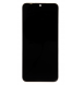 LCD-skärm + pekdon + framsida Motorola E6 Plus - Svart (Servicepaket)
