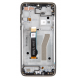 LCD-skärm + pekdon + framsida Motorola G8 Plus - Mörkblå (Servicepaket)