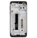 LCD-display + Touch Unit + Framsida Motorola One Macro - Svart (Service Pack)