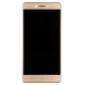 LCD-skärm + pekdon + framsida Lenovo K6 Note - Guld